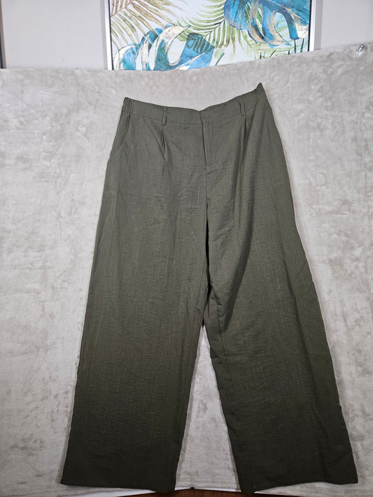 Feiersi Linen Pants - Size 2XL