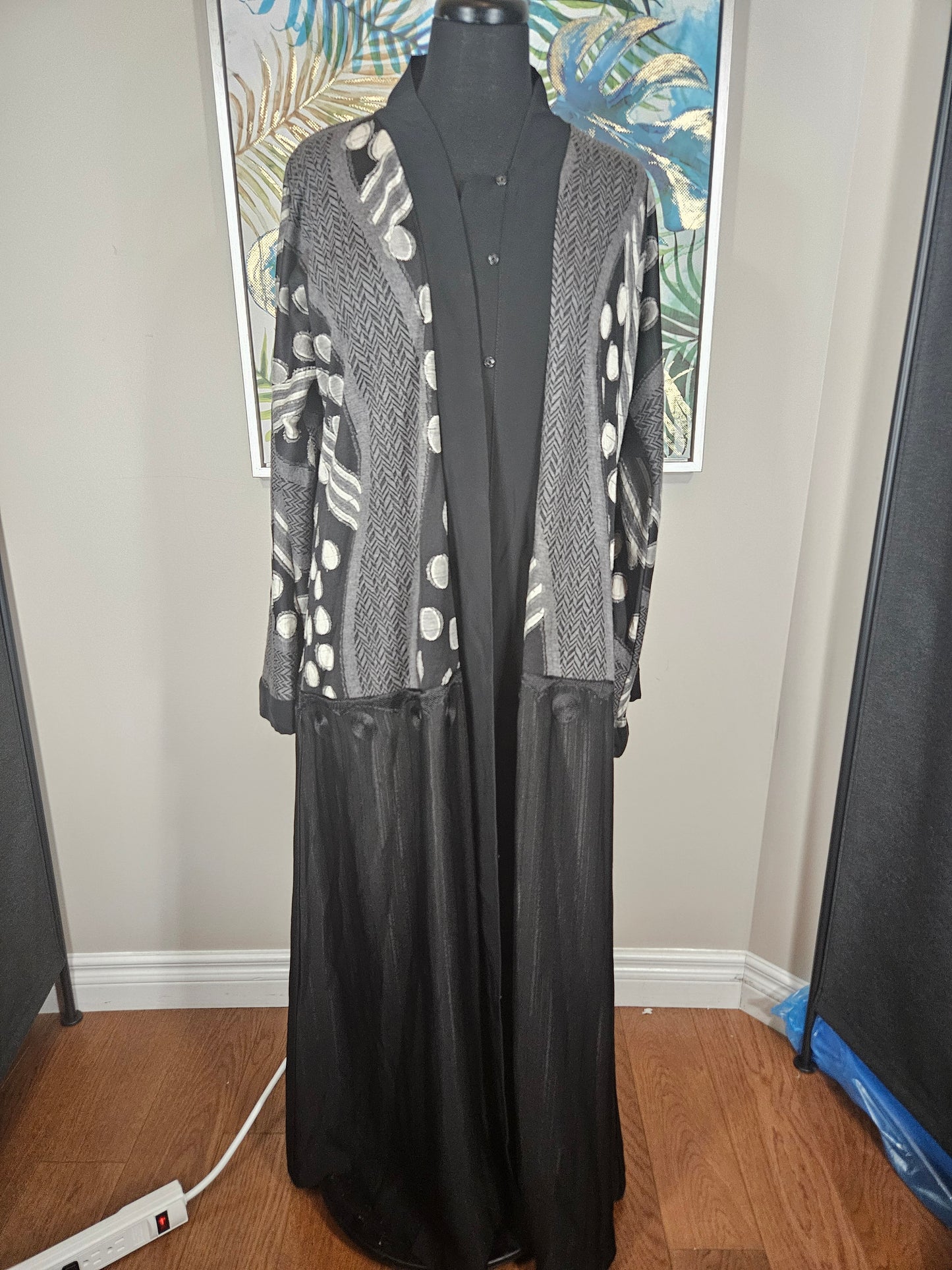 Polka Dot Abaya Size 54