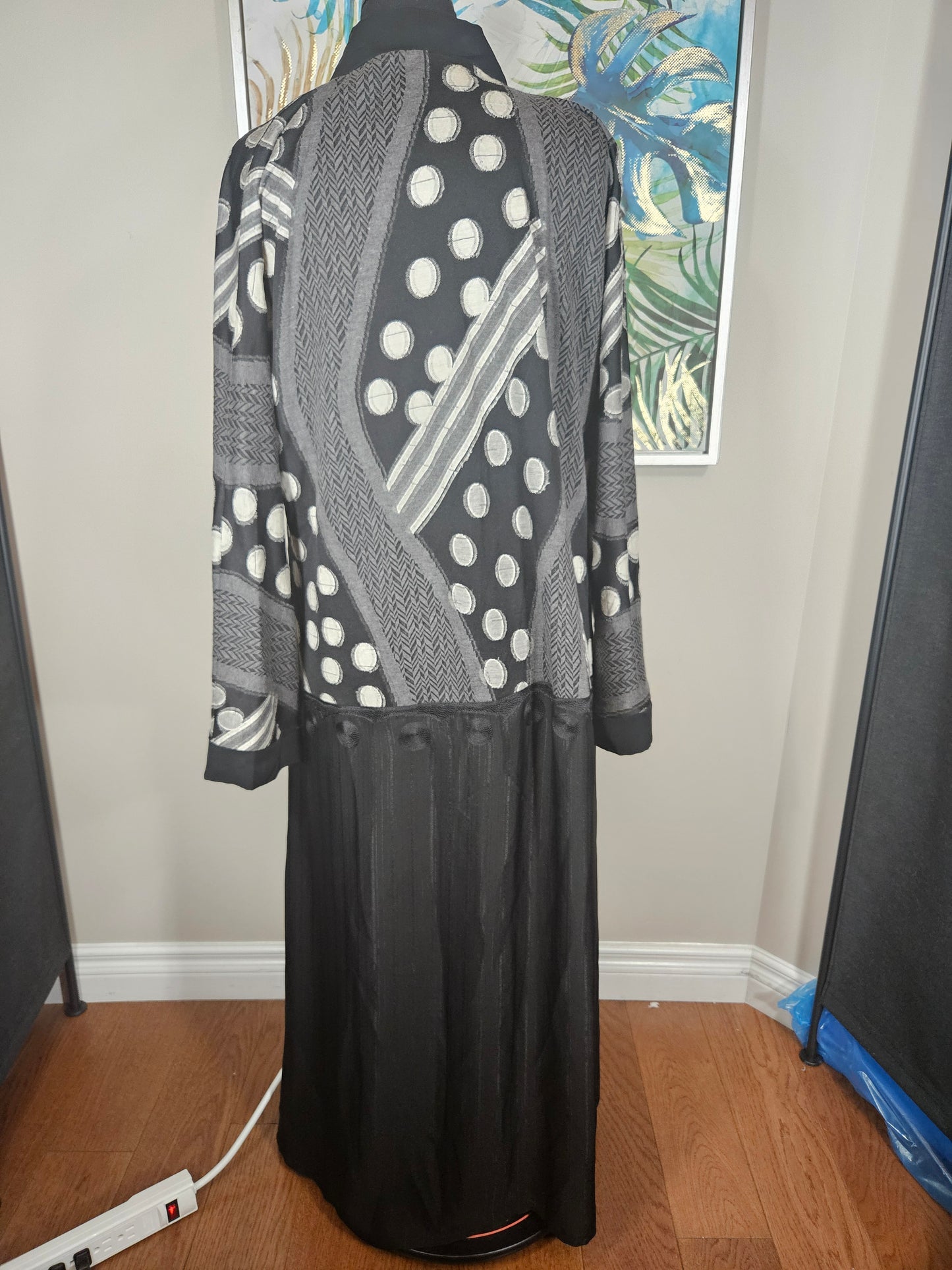 Polka Dot Abaya Size 54