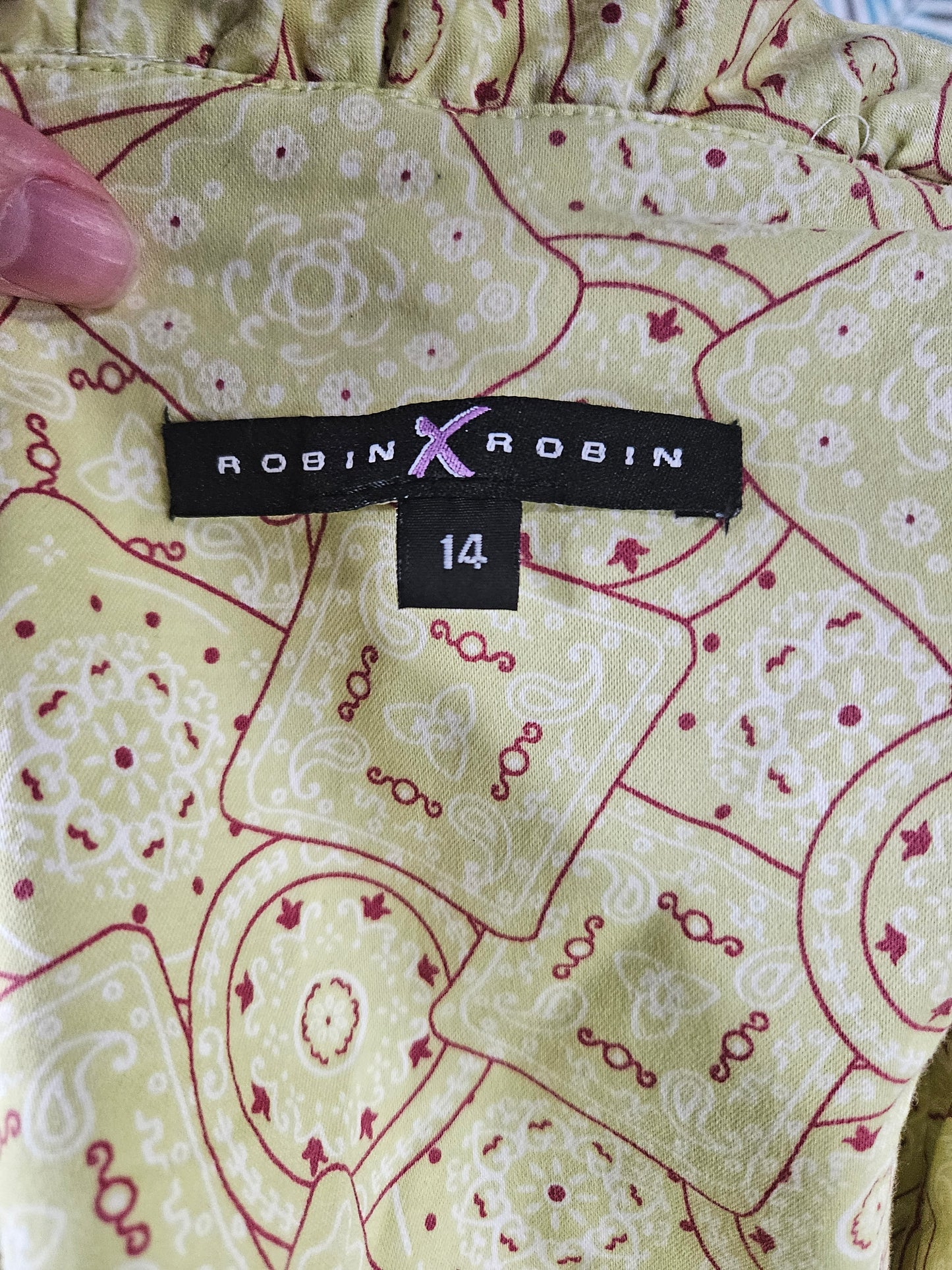 Robin Robin Strapless Dress - Size 14