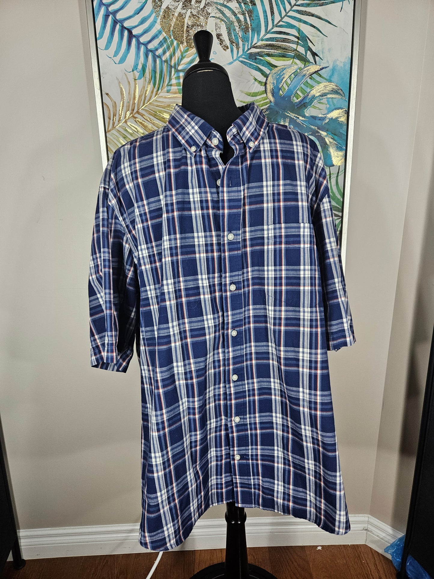 George Plaid Shirt - Size 3XL