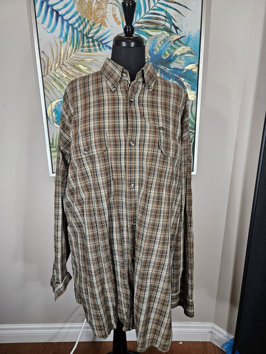 Pacific Trail Plaid Shirt - Size 3X