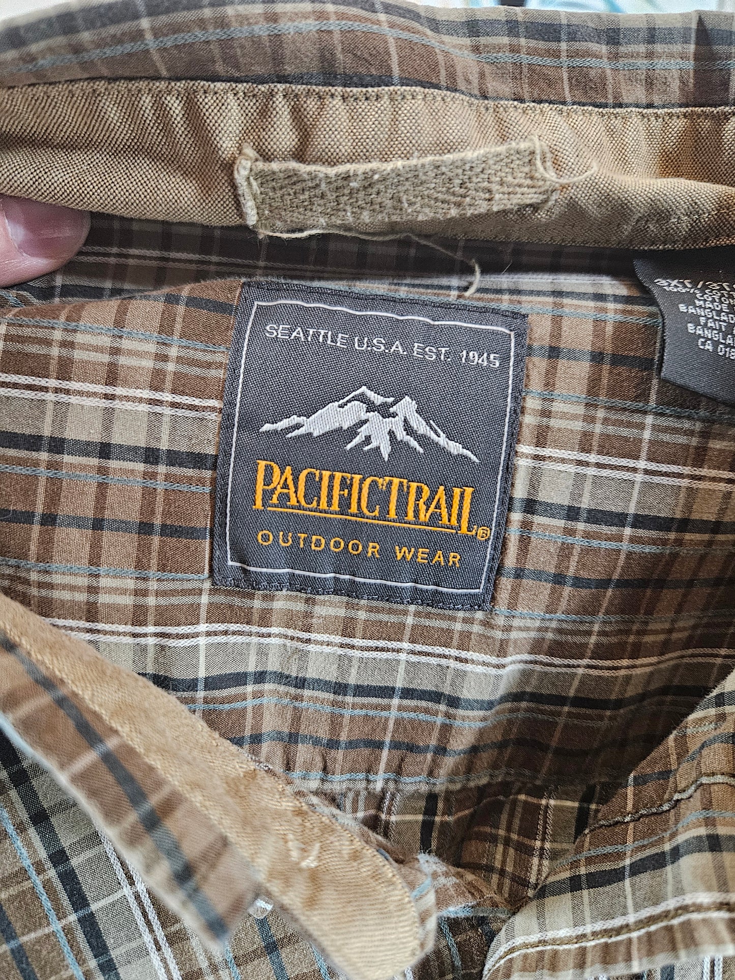Pacific Trail Plaid Shirt - Size 3X