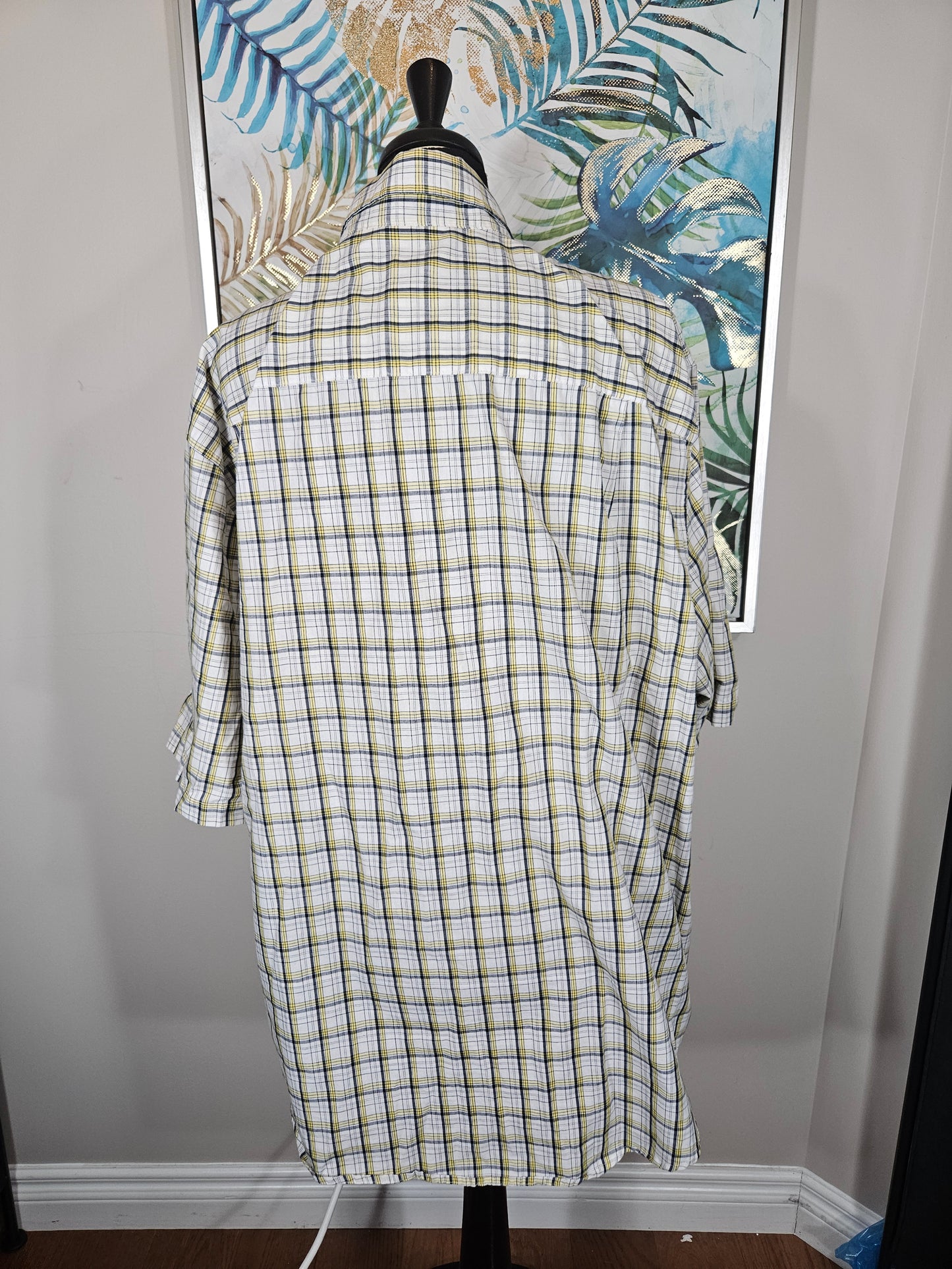 George Plaid T-shirt - Size 3XL