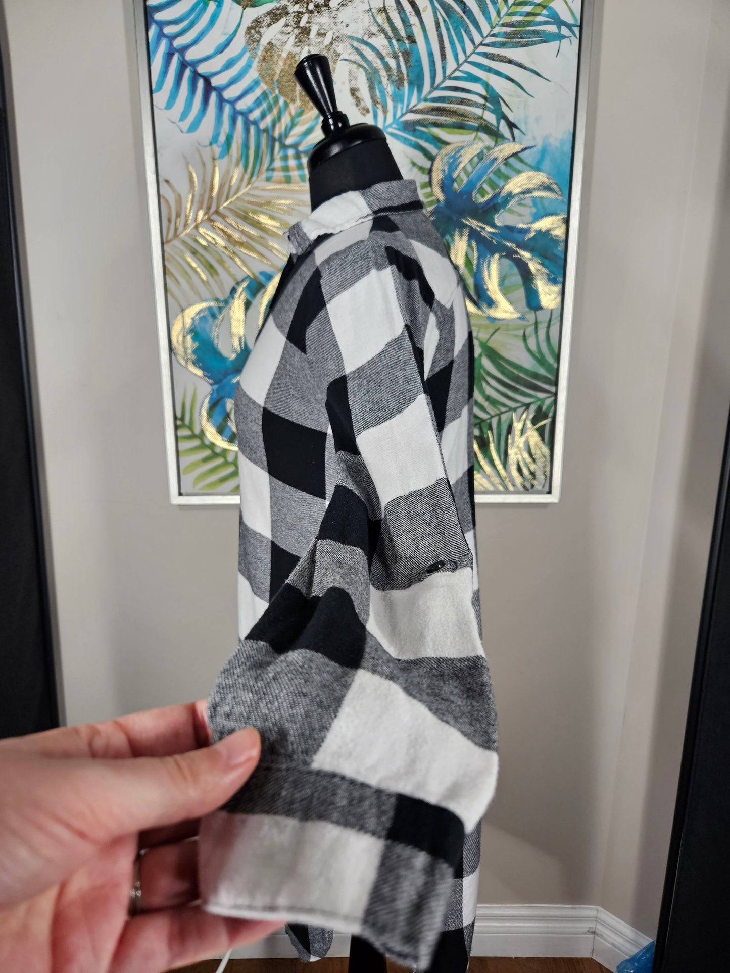 Plaid Tunic - Size Small