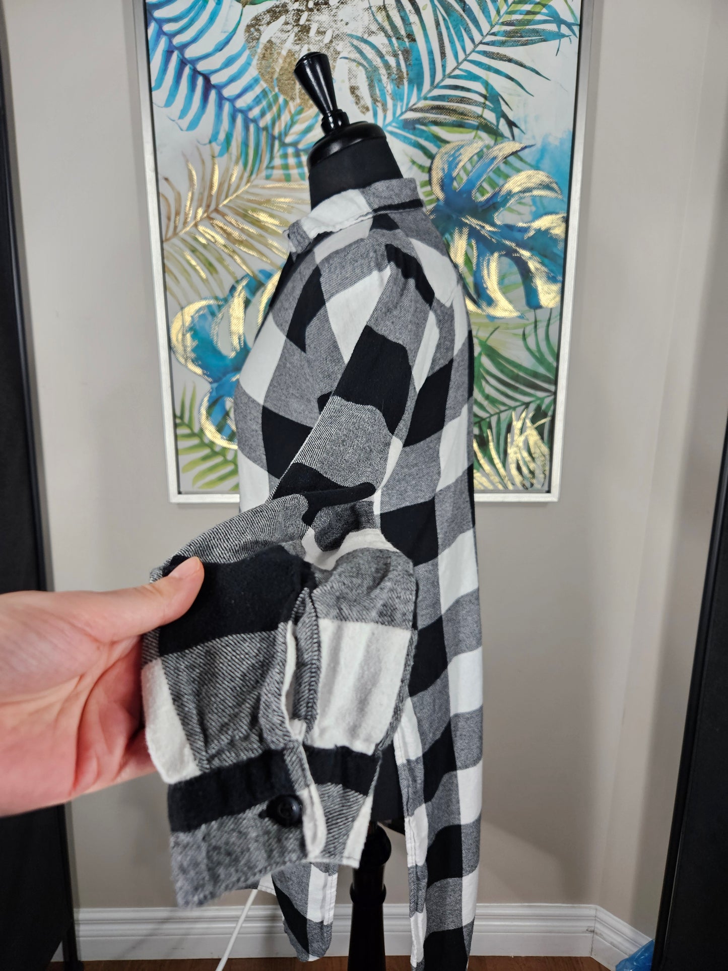 Plaid Tunic - Size Small