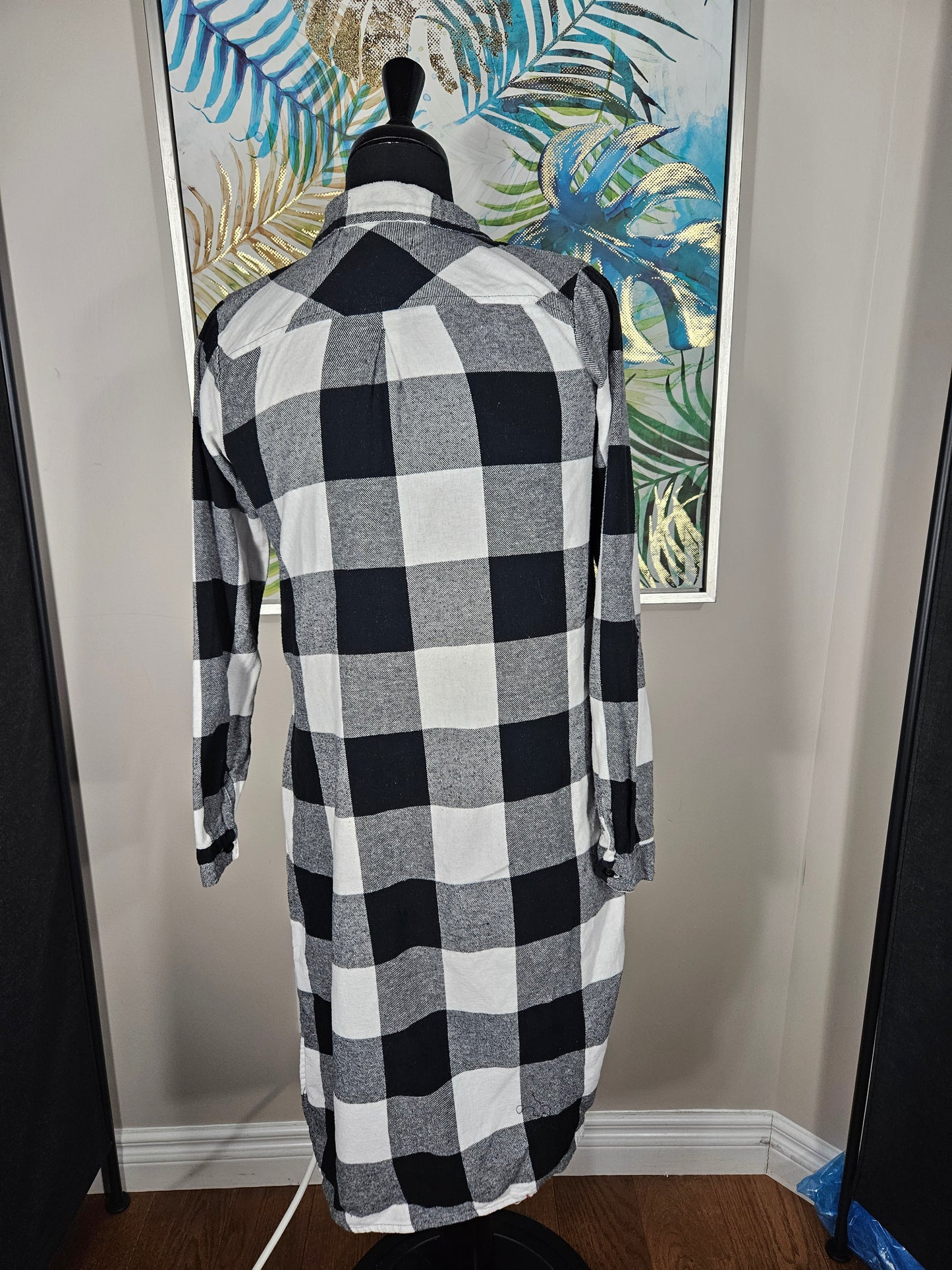 Plaid Tunic - Size Small
