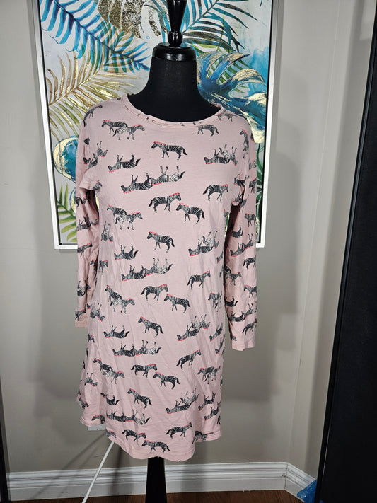 Zebra PJ Top - Size Small