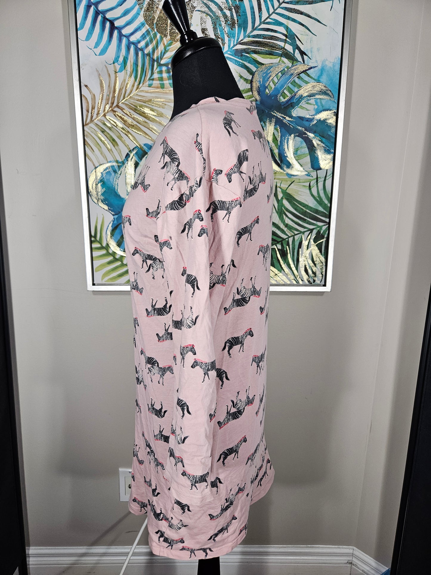 Zebra PJ Top - Size Small