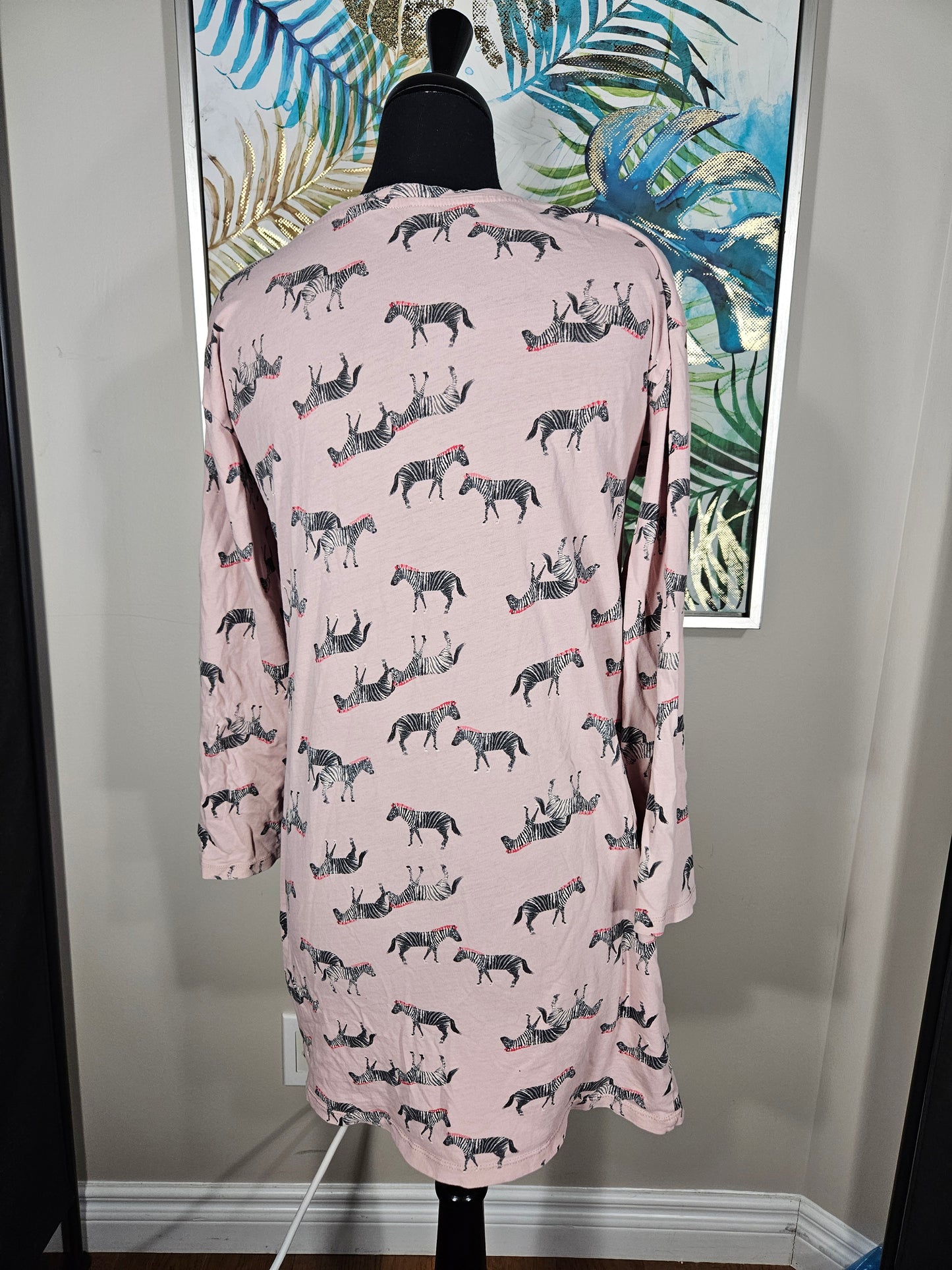 Zebra PJ Top - Size Small