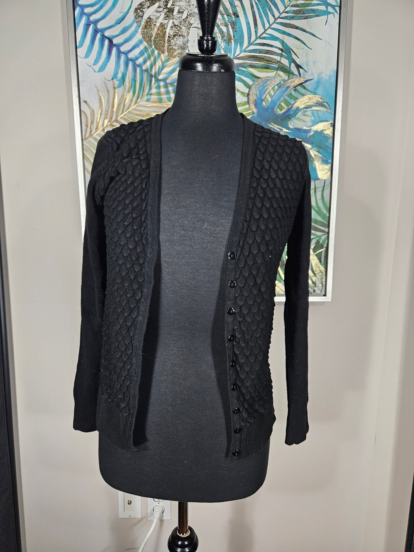 Black Cardigan - Size XS