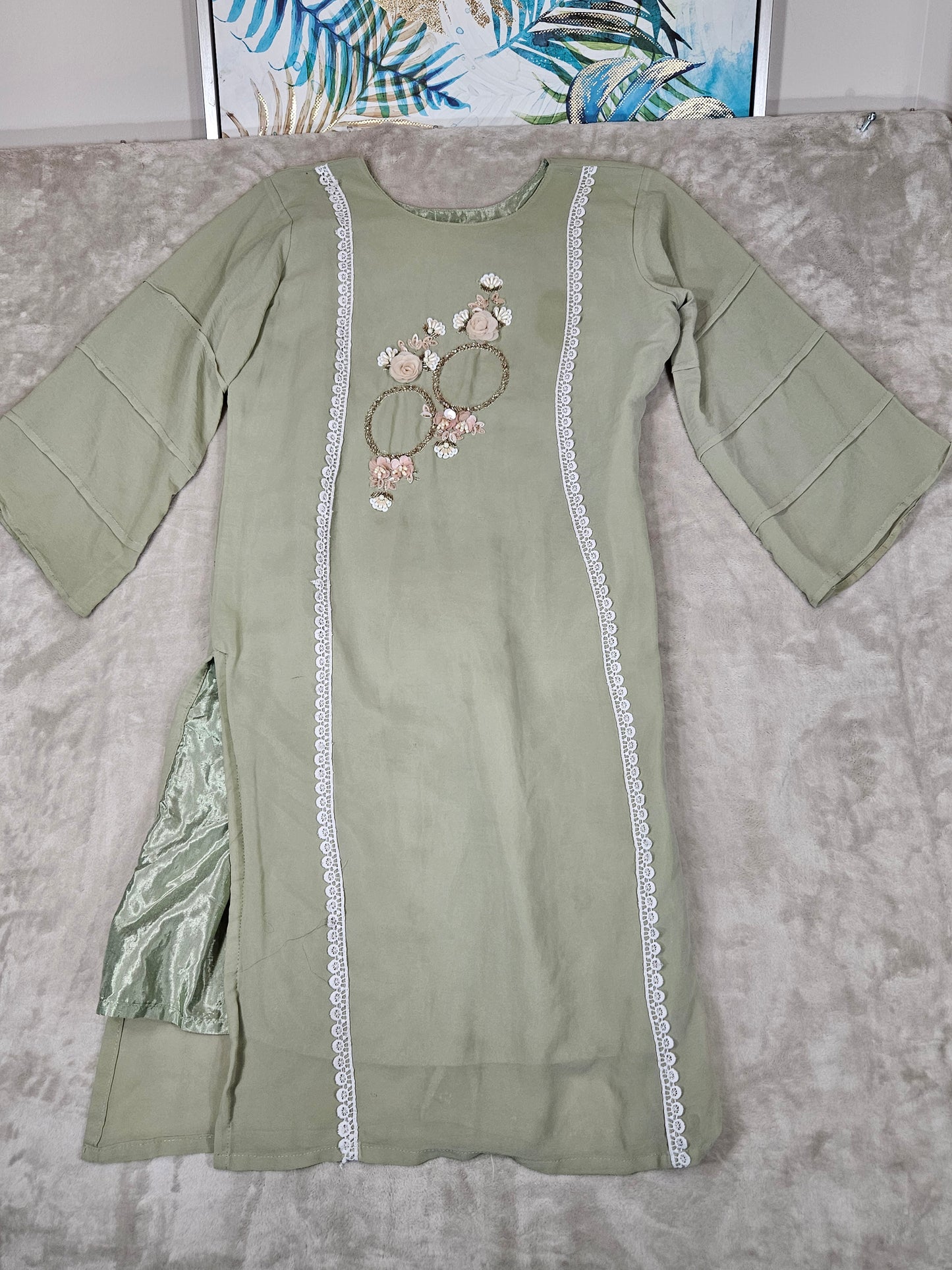 Green Kurti - Size XL
