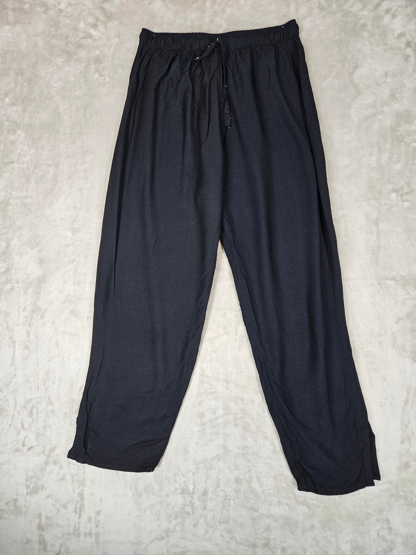 Black Lounge Pants - Size Medium