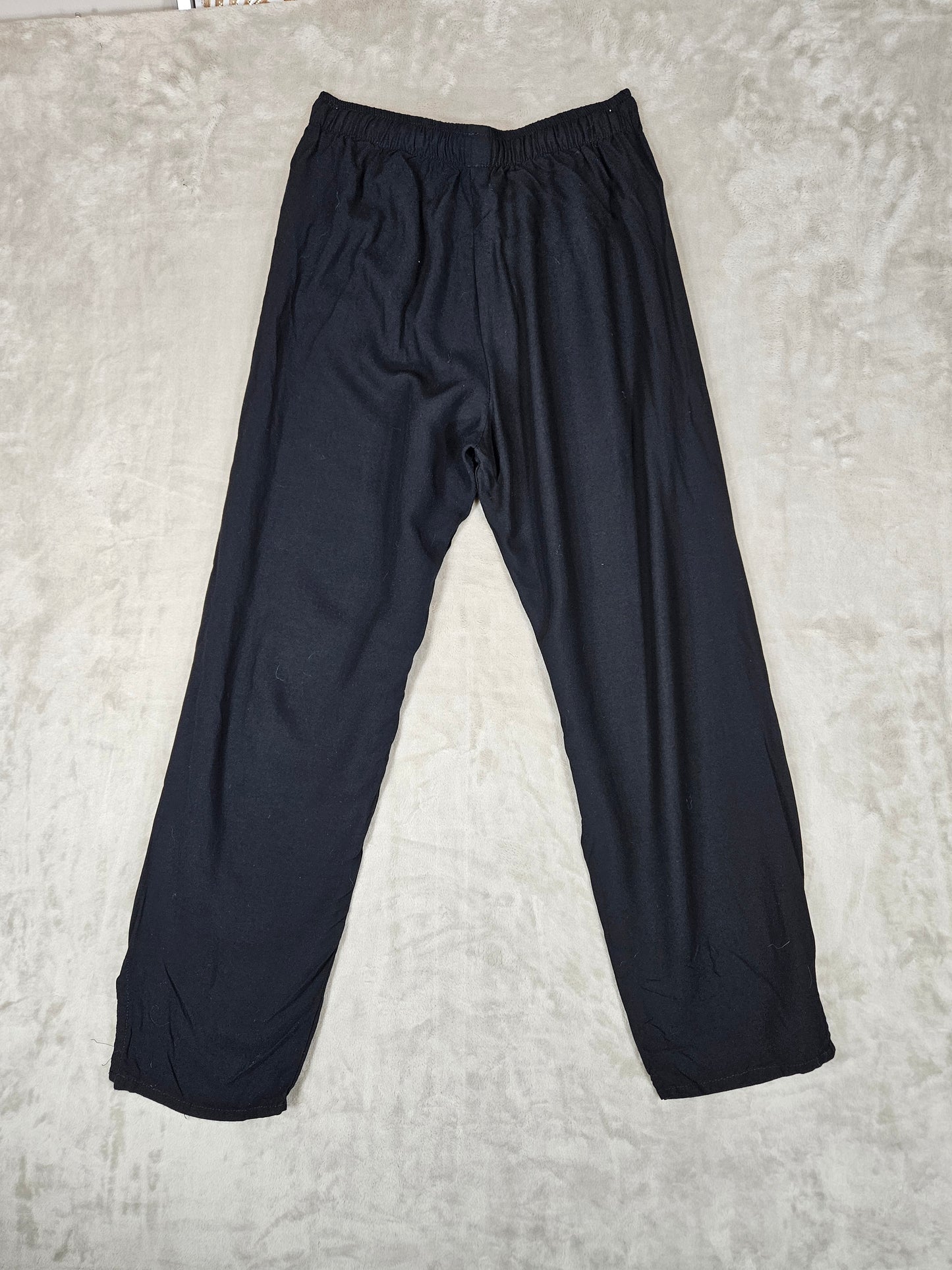 Black Lounge Pants - Size Medium