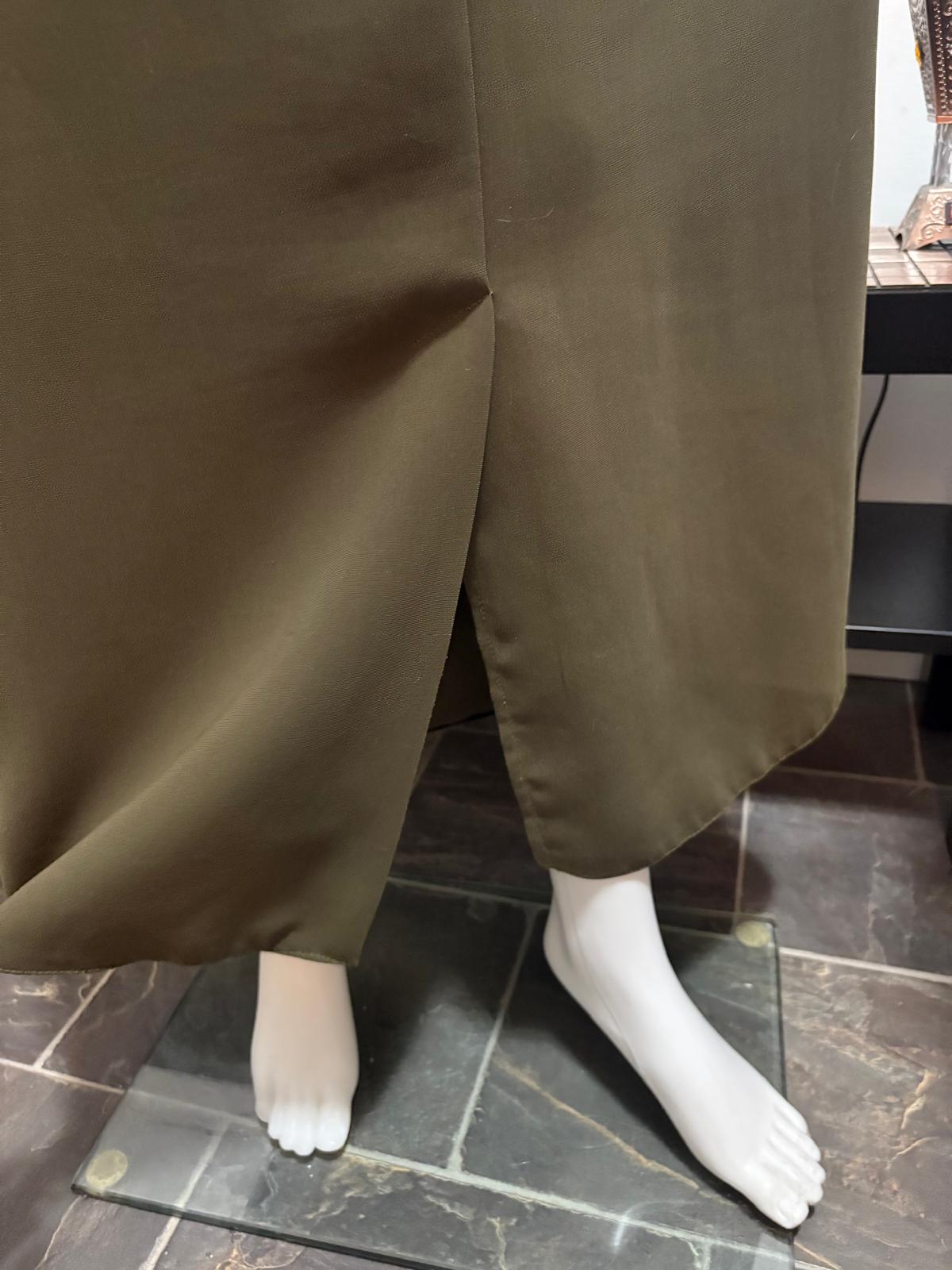 Green Maxi Skirt