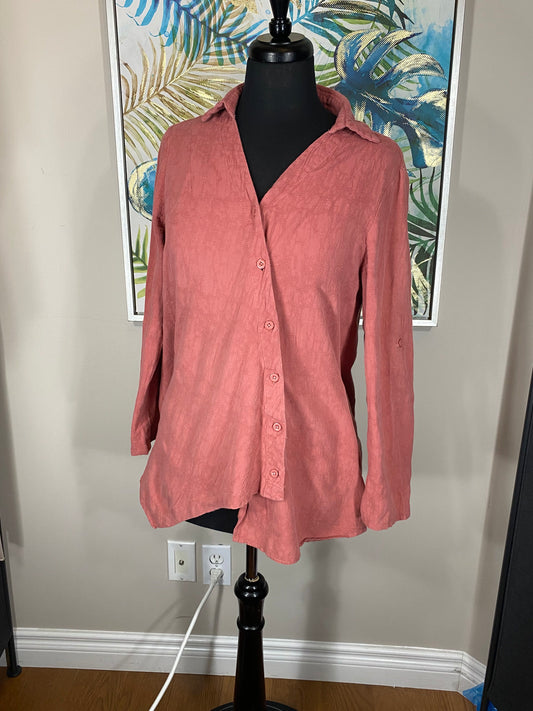 Pink Long Sleeve Top