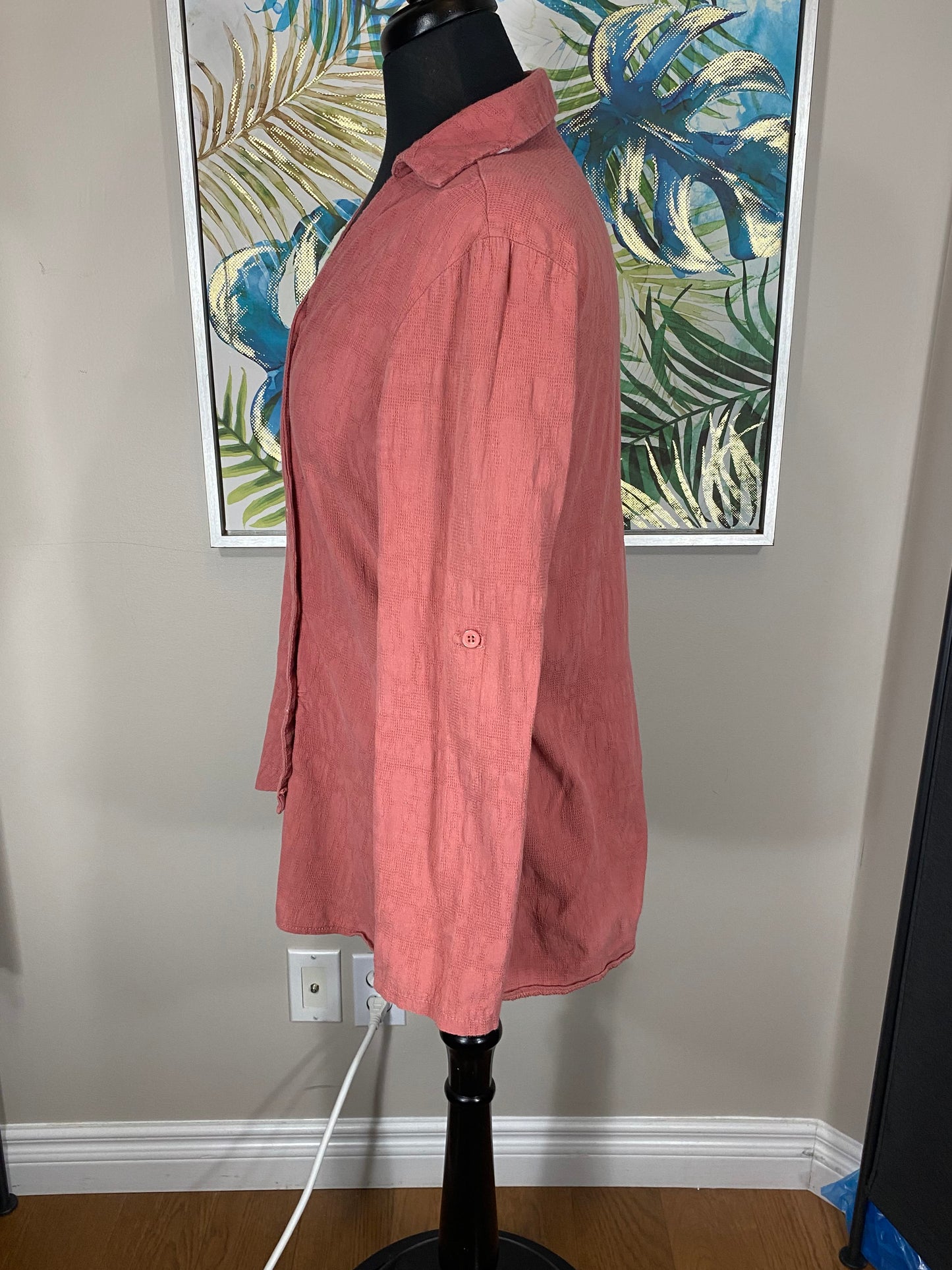 Pink Long Sleeve Top