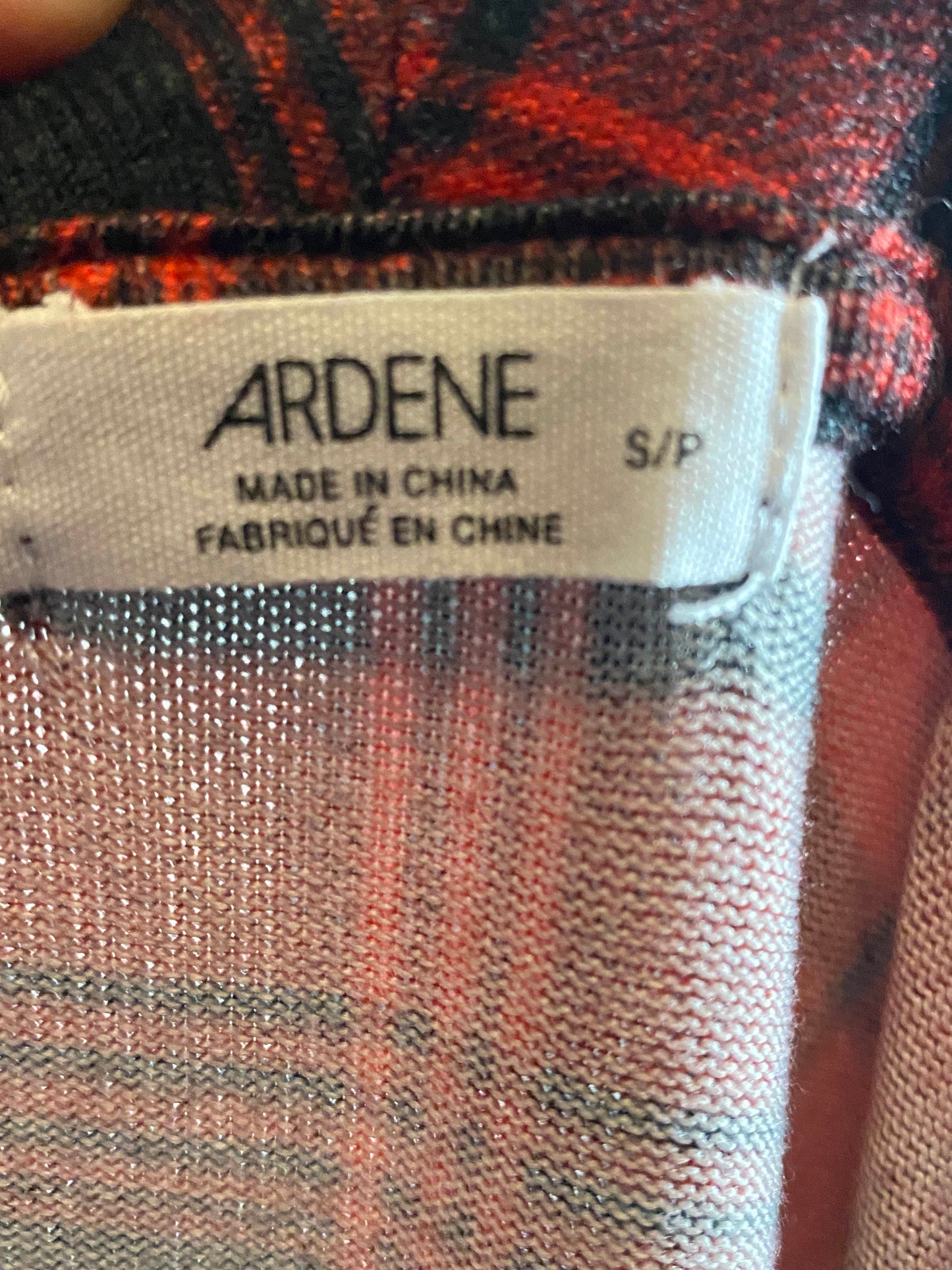 Ardene's Plaid Vest - Size Small