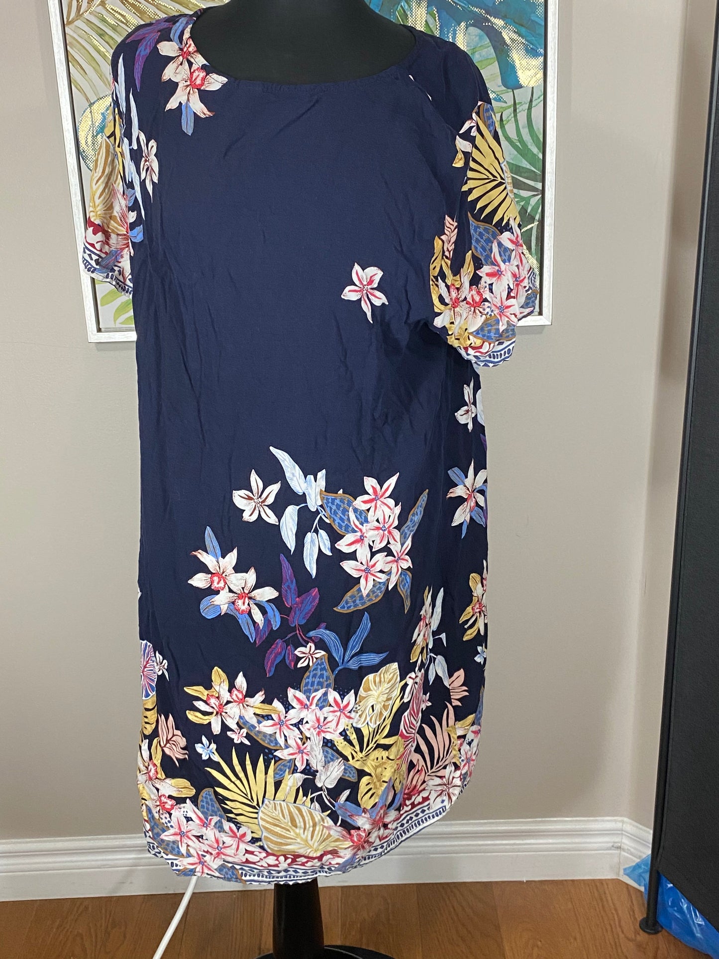 Shein Flower Dress - Size 3XL
